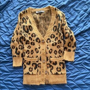 Beau Hudson Brown Knit Cardigan